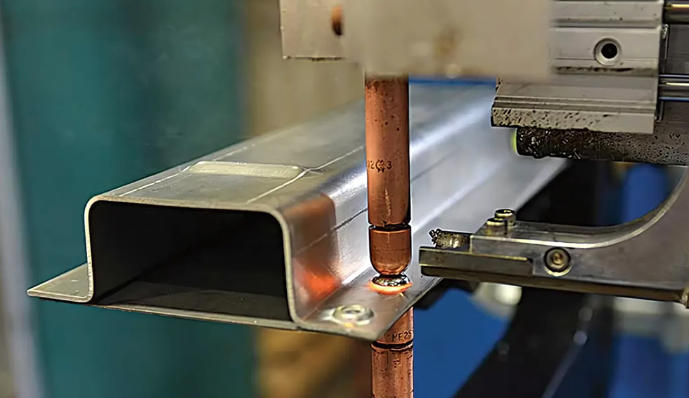 Pressure riveting