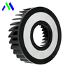 Round Heatsink Led 100W Cold Forging Splayed Pin Fin aluminium heatsink