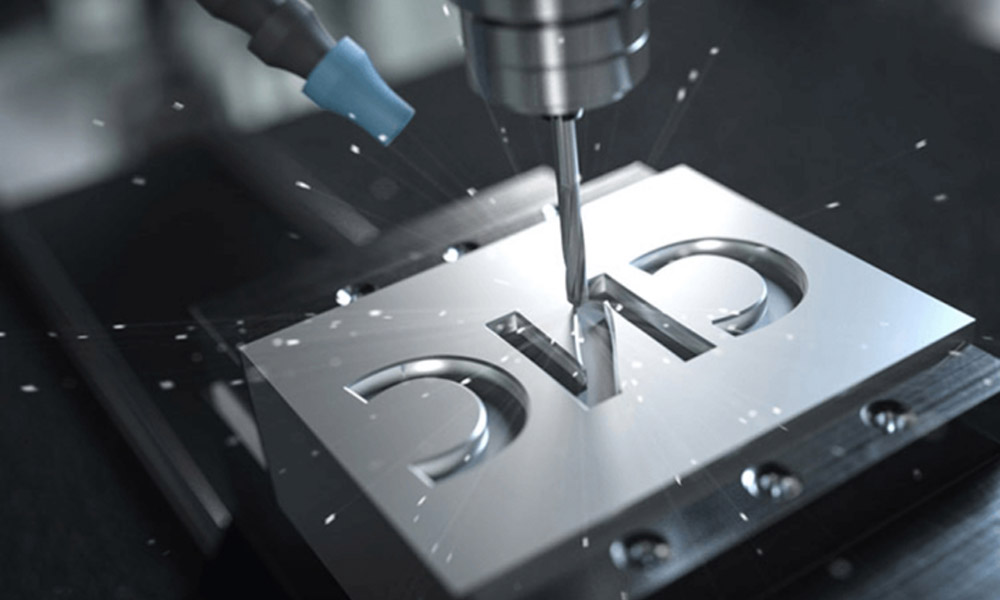 High precision CNC machining process with cooling system