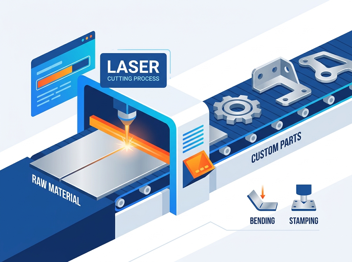 sheet metal laser cutting