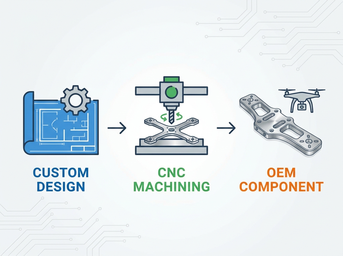CNC Machining for Drone Components